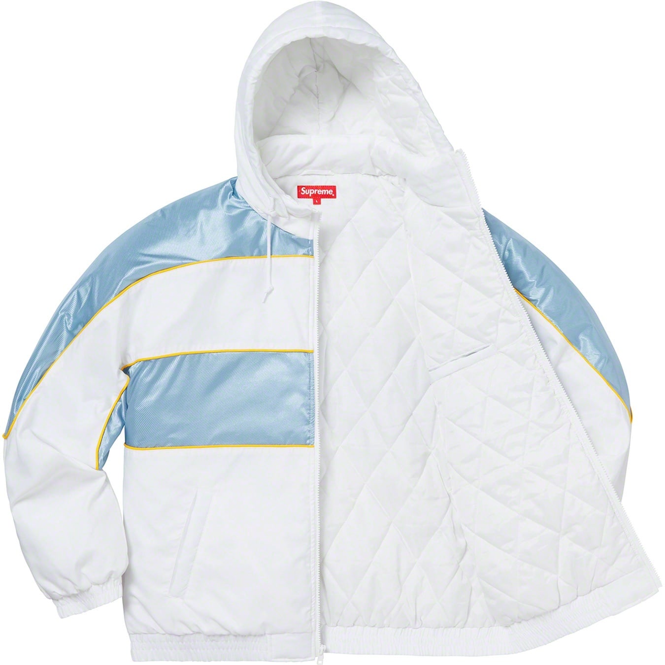 Sports Piping Puffy Jacket view 14